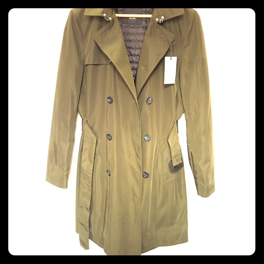 NWT Quilted Trench Coat | River Island